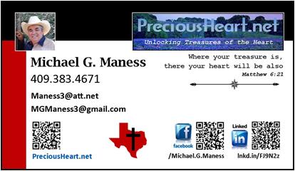 Maness Business Card